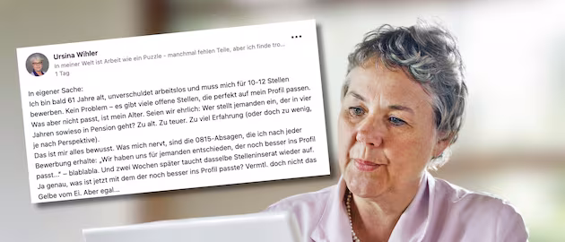 60-Jährige verzweifelt bei Jobsuche: „Zu alt. Zu teuer. Zu viel Erfahrung“