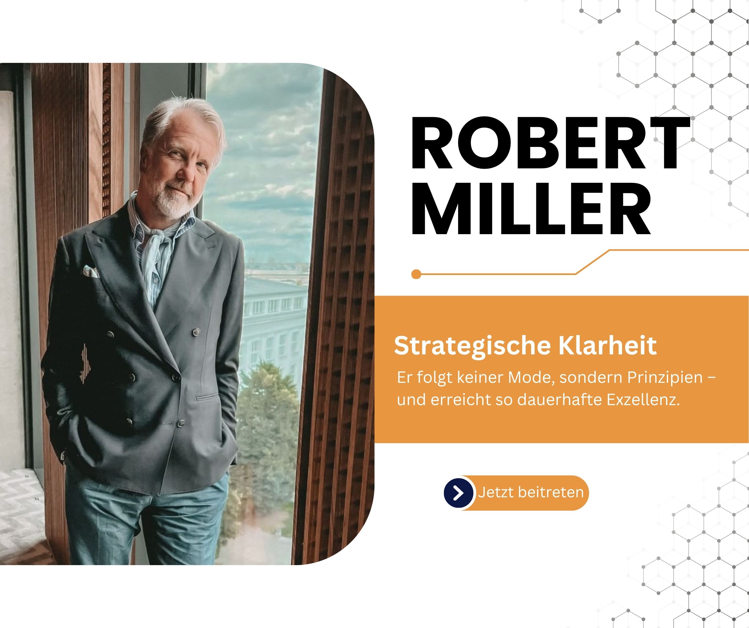 Robert Miller: Biografie und berufliche Erfolge